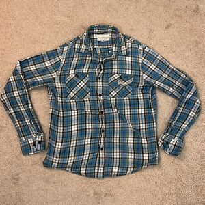 Denim & Supply Ralph Lauren Plaid Button Down Shirt Size Medium